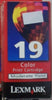 Cartridge, #19 Lexmark
