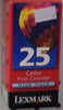 Cartridge, #25 Lexmark