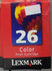 Cartridge, #26 Lexmark